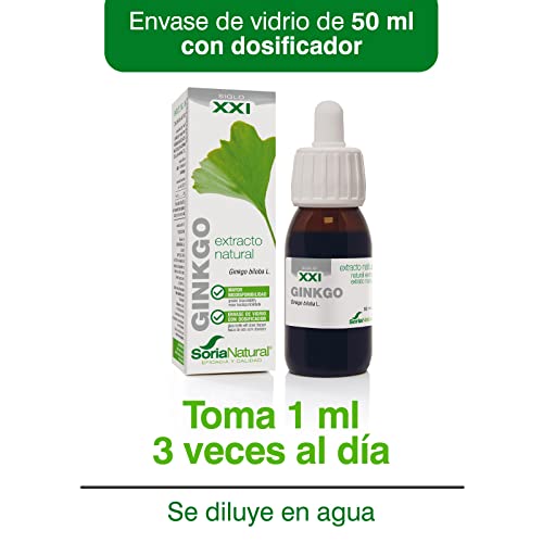 Soria Natural - EXTRACTO DE GINKGO BILOBA S. XXI - 50 ml – Antioxidante