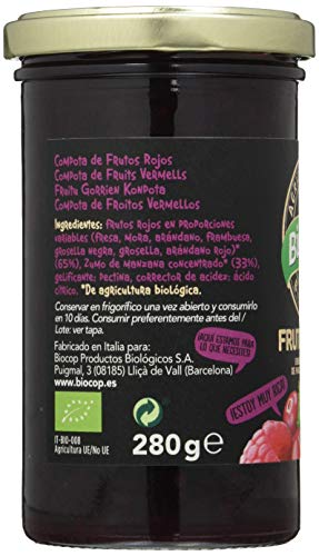 Biocop Compota Frutos Rojos Biocop 280 G 400 g