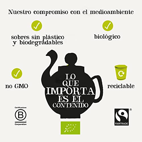 Cupper Infusión Love Me Truly, 20 Bolsitas (Bio)