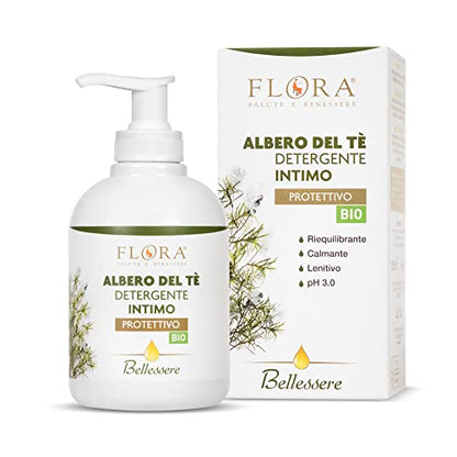 Flora Cosm Gel Intimo Arbol Del Te Reequilibrante Lenitivo 25-500 g