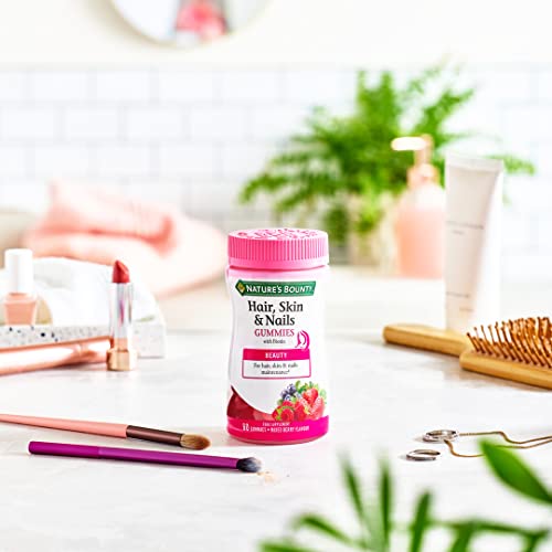 Nature's Bounty Complemento alimenticio para el Pelo, Piel y Uñas Gummies - 60 Unidades
