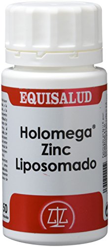 Holomega Zinc Liposomado de Equisalud, 50 cápsulas