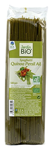 Jardín Bio Espagueti de Quínoa, Perejil y Ajo Bio - 500 gr