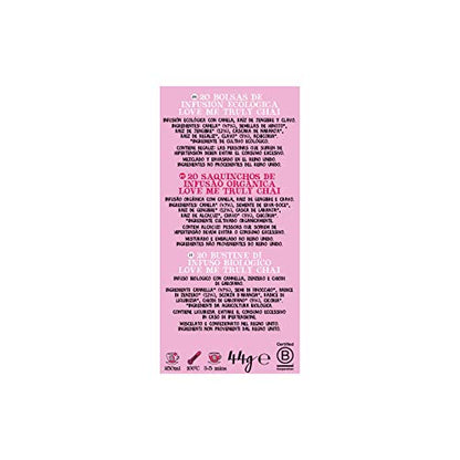Cupper Infusión Love Me Truly, 20 Bolsitas (Bio)