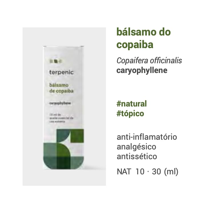 Terpenic Evo Balsamo de Copaiba Aceite Esencial 10 ml - 1 unidad