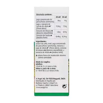 Drosinula® | Jarabe para la irritación de garganta y faringe* | 200 ml | A.Vogel, 100 mililitro, 1
