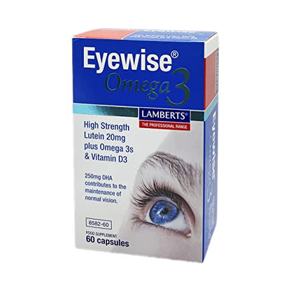 Lamberts Eyewise Omega 3-60 Cápsulas, 60 unidad, 1