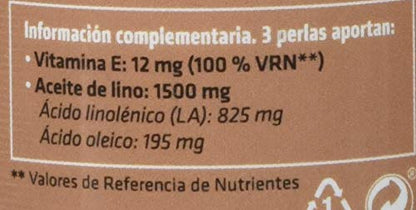 Sotya Aceite de lino perlas 702mg 110 unidades