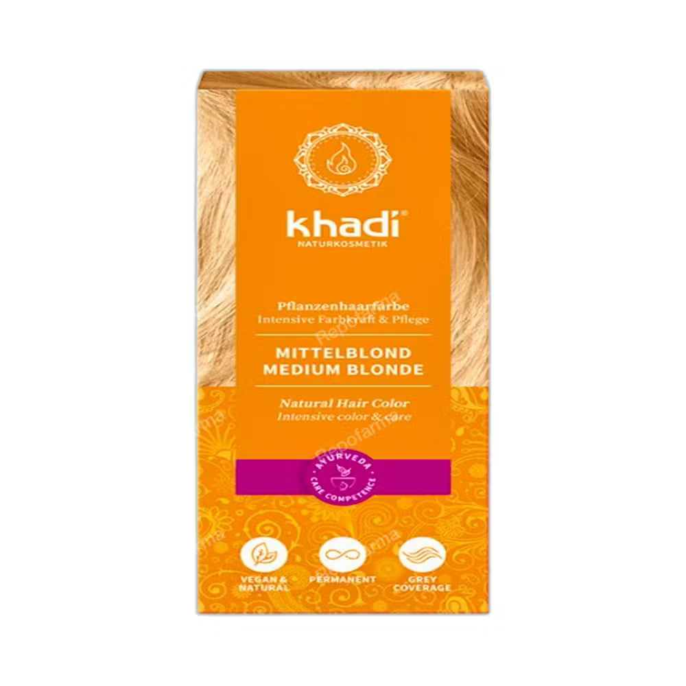 TINTE HERBAL COLOR rubio medio 100gr.
