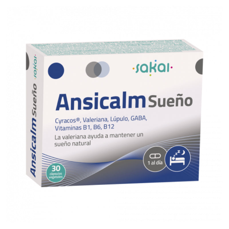 Ansicalm Sueño de Sakai: 60 cápsulas para dormir mejor