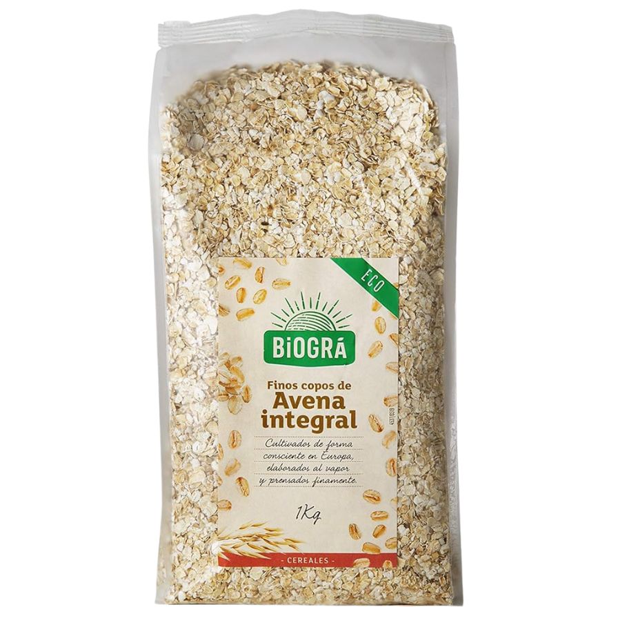 Copos de Avena Finos Eco 1kg Biogra