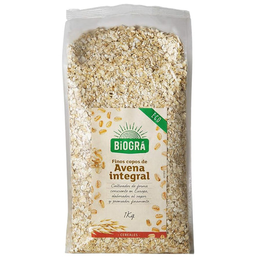 Copos de Avena Finos Eco 1kg Biogra