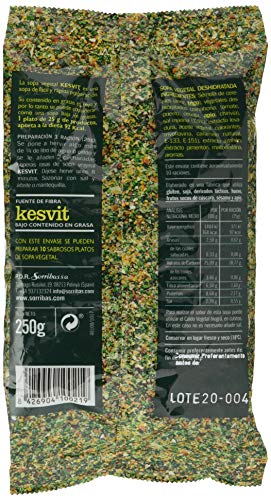 SORRIBAS KESVIT PEQUEÑA 250 gr, No aplicable