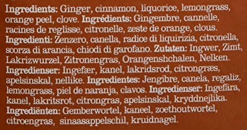 Hampstead Tea London Té de hierbas aromáticas Karma Chai orgánico / Infusión orgánica Karma Chai con hierbas y especias - 1 x 20 sobres (40 gramos)