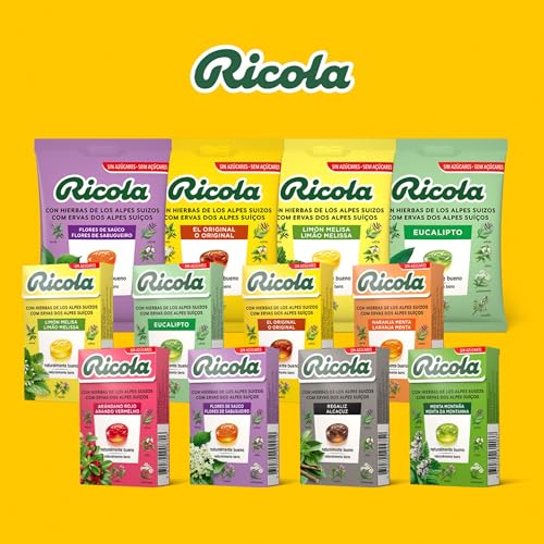 Ricola Caramelos - Stick 31.5 g, Sabor Limón Melisa