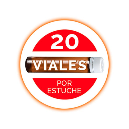 Novadiet - MADURIT Viales con Jalea Real, Mirtilo, Harpagofito, Espino Blanco, Melisa y Zinc - Apoyo para la Madurez y Para la Correcta Función de Huesos, Piel, Visión y Cabello - 20 Viales de 10 ml