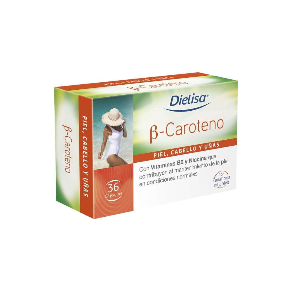 Dielisa - B-Caroteno - 36 cápsulas