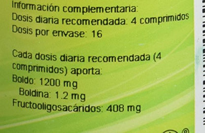 GHF, Boldo 100 comprimidos 500mg
