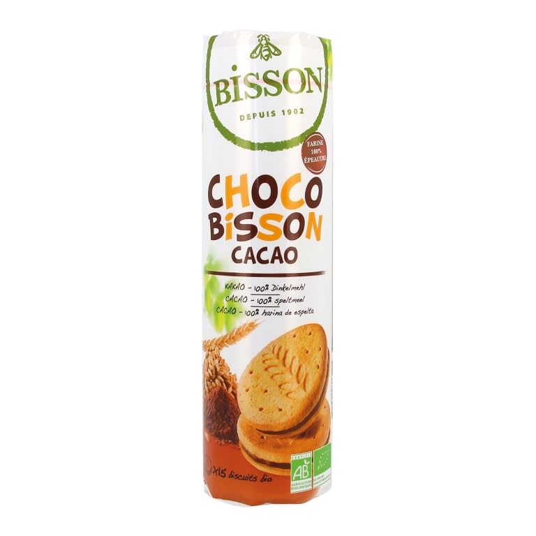 BISSON 8354 Galleta Choco Cacao 300G, Plástico