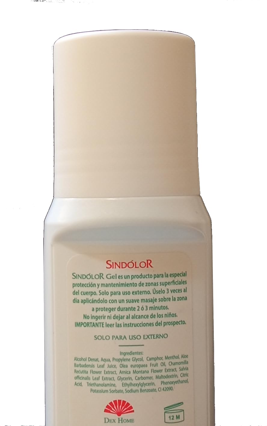 Dexhome Gel Sin Dolor Rollon 60 Ml