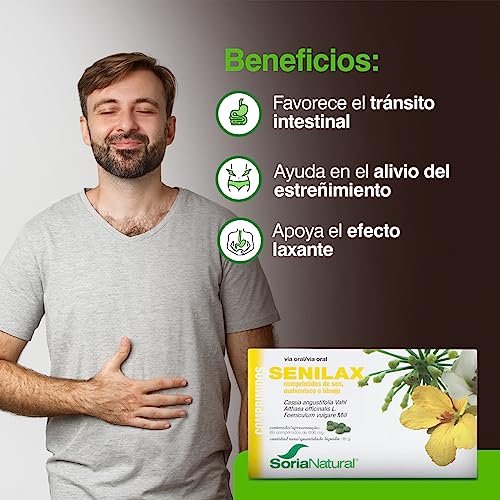 Soria Natural Senilax Combinación de Multivitaminas y Minerales - 60 Unidades