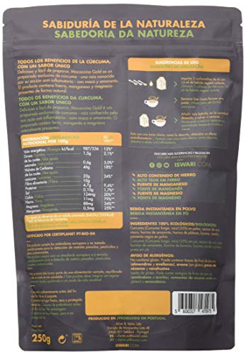 Iswari Macaccino Gold Bio Vegan Sin gluten 250 g