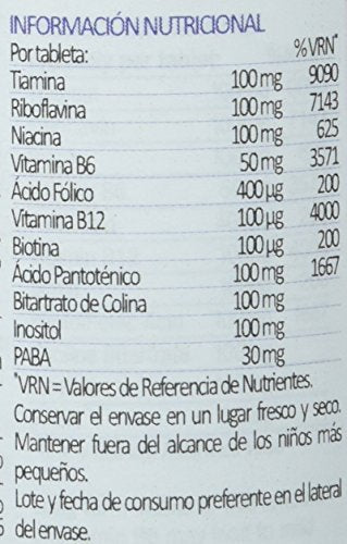 Lamberts Vitamina B-100 Complex - 60 Tabletas