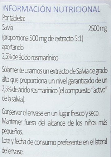 Lamberts Salvia 2500mg - 90 Tabletas (8577-90)