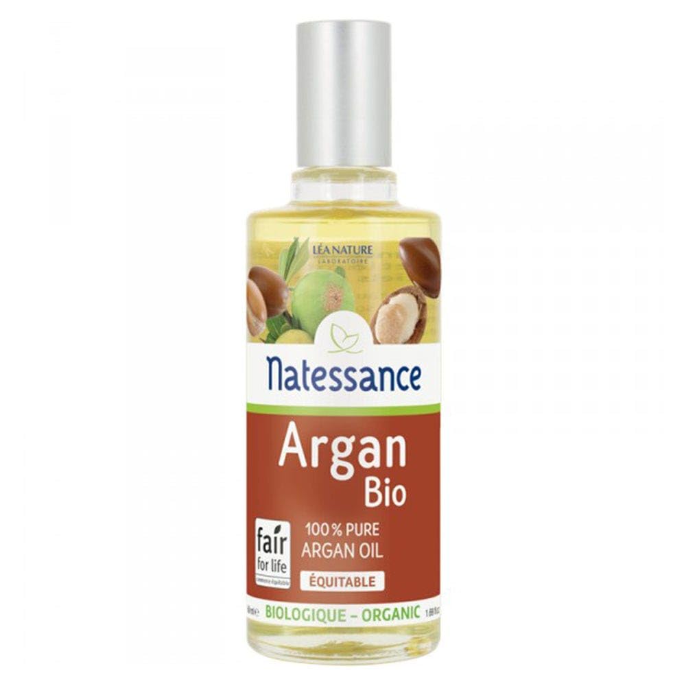 Natessance - Aceite de argán ecológico, 50 ml