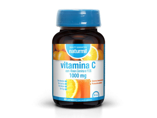 Vitamina C con Escaramujo 1000 Mg 60 Comp