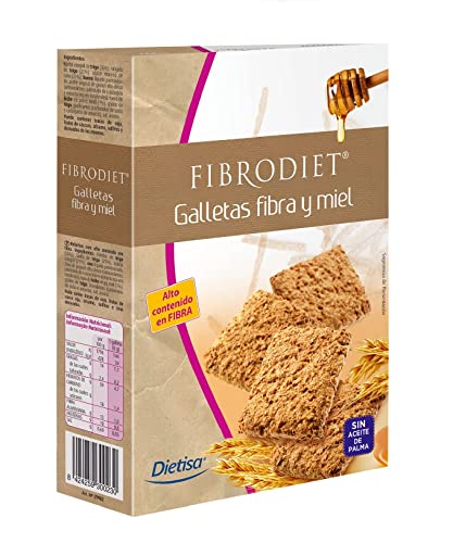 Dietisa - Suplemento Fibrodiet 400G Galletas Fibra Y Miel