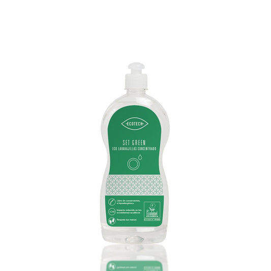 Envase Vacío Lavavajillas Set Green 750 ml