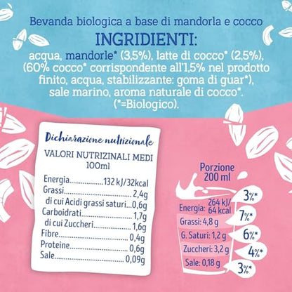 ISOLA BIO - Pack de 6 Unidades de 1 L de Bebida Ecológica Vegetal de Arroz
