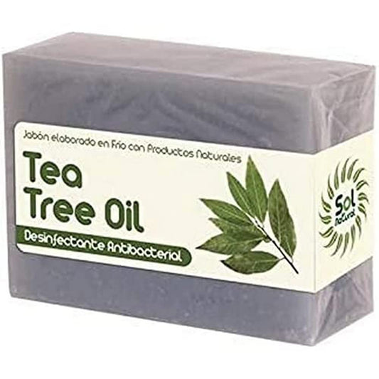 SOLNATURAL JABON Natural DE ARBOL del TE 100 g, No aplicable