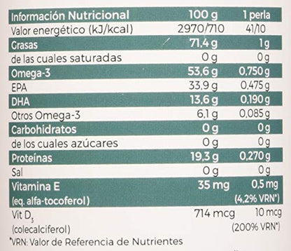 Beps Natural Epa - 120 Perlas de 1400 mg