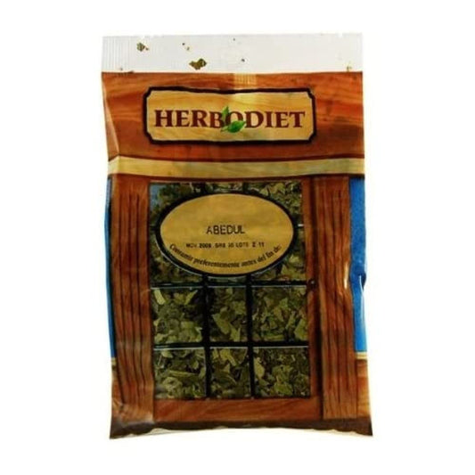 Novadiet Abedul Hojas Bolsa 30 Gramos, Negro, Estandar