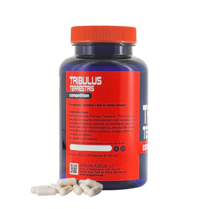 Tribulus Terrestris Puro - Mega Plus Sport Nutrition - 120 Capsulas - 600 Mg - 90% Saponinas - Fuerza, Resistencia, Recuperación Muscular - Pre Entreno (171055)