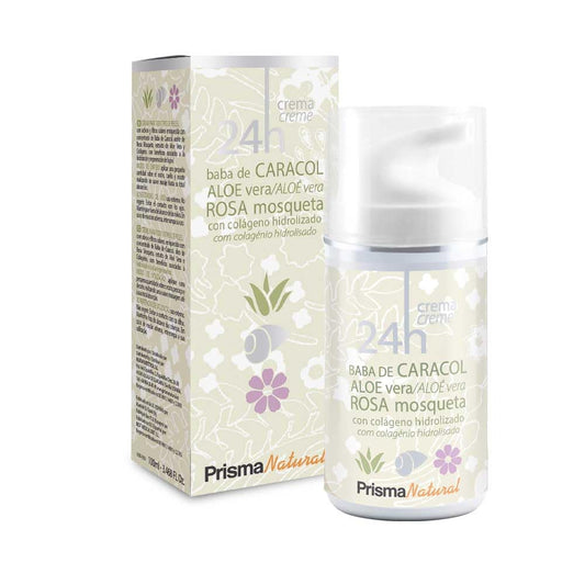 PRISMA NAT Crema Facial Baba Caracol 100 ml, Blanco, Estandar, 100