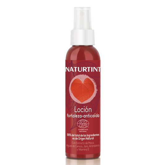 Naturtint Loción Fortaleza Anticaída, Estimula el crecimiento del Cabello, Protección y Calmante, Tratamiento Anti-Caída, Tónico Capilar Natural, 99% Ingredientes Naturales, ECOCERT, 125 ml