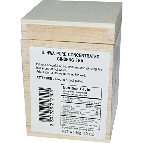 Il Hwa Ginseng | Extracto puro de ginseng coreano | 30G