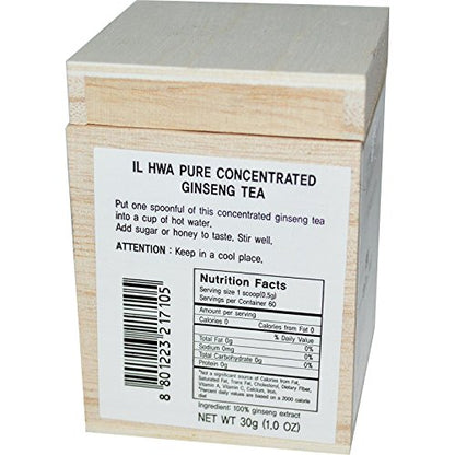 Il Hwa Ginseng | Extracto puro de ginseng coreano | 30G