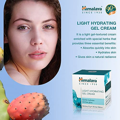 HIMALAYA crema hidratante ligera en gel tarro 50 gr