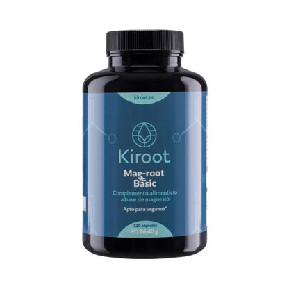 Kiroot Mag-Root Basic 120 Cápsulas - Complemento Alimenticio para Huesos y Músculos | Beneﬁcios para la Salud Ósea y Muscular en una Sola Cápsula | Apto para Veganos