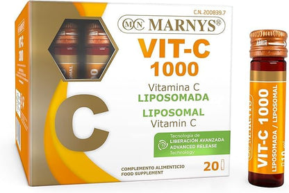 Pack 2 unidades de Vitamina C liposomada 1000mg 20 viales - Marnys
