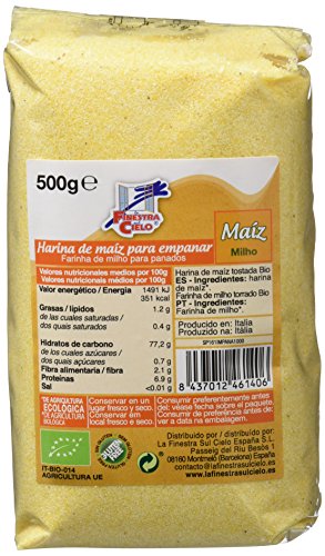 LA FINESTRA SUL CIELO Pan rallado de maíz, 500g