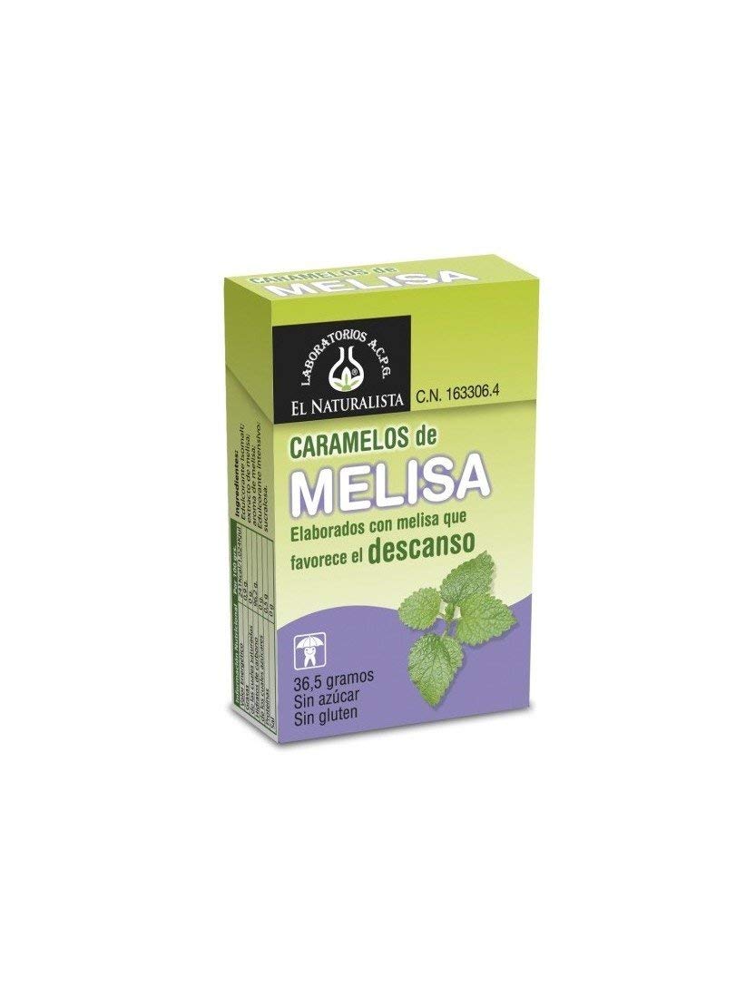 EL NATURAL Caramelos Melisa + STEVIA 36,5 gr, No aplicable