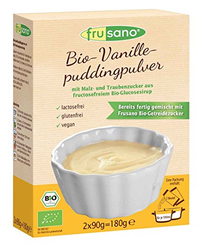 PUDIN ORGANICO EN POLVO DE VAINILLA 180 gr