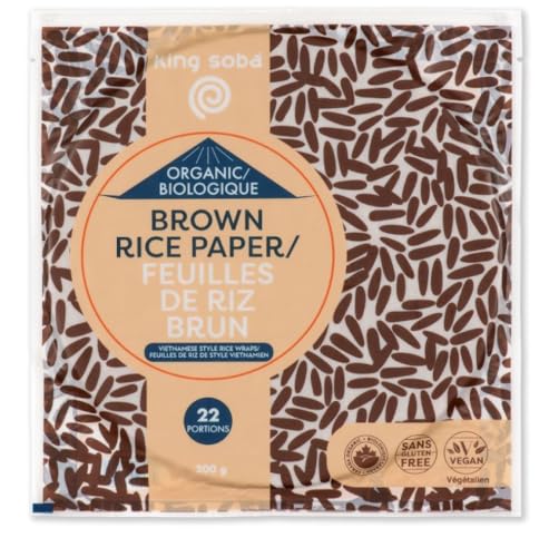 PAPEL DE ARROZ INTEGRAL BIO 200 G King Soba