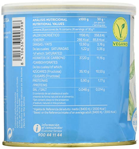 Klam Almendrina C/Fructosa 850 Gr Bote 850 Gr Crema Almendras - 400 g