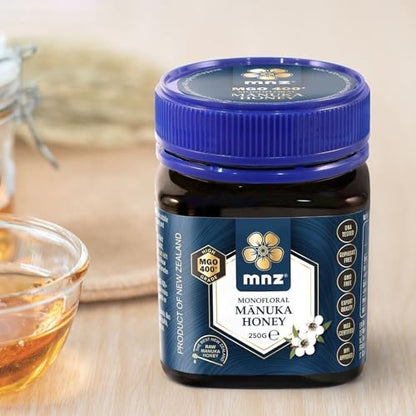MANUKA NEW Miel DE Manuka MONOFLORAL MGO 400+ 250G, Estándar, Único